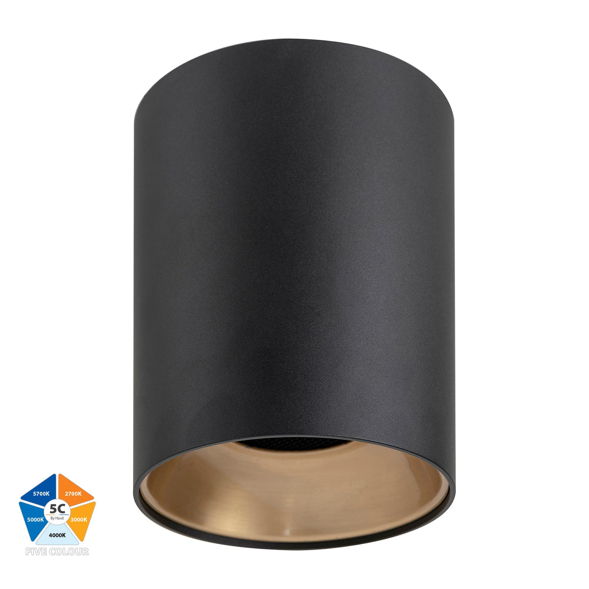 HV5844-GR - Gold Inner Ring to Suit HV5844 24w Surface Mounted LED Downlight