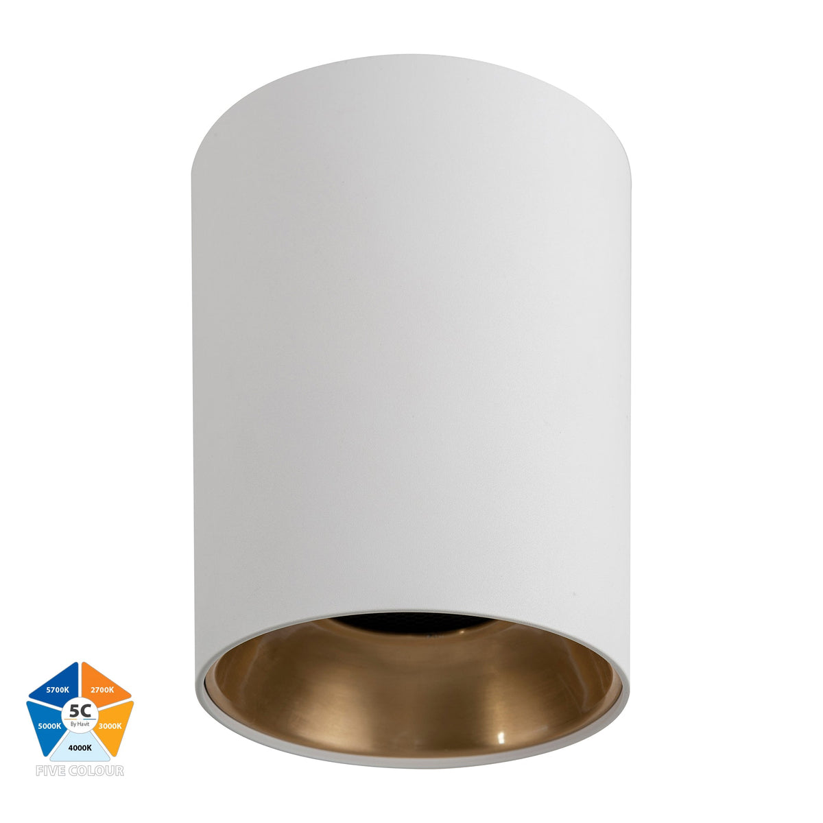 HV5844-GR - Gold Inner Ring to Suit HV5844 24w Surface Mounted LED Downlight