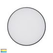 HV5892T-BLK - Nella Black 20w Ceiling Mounted LED Oyster