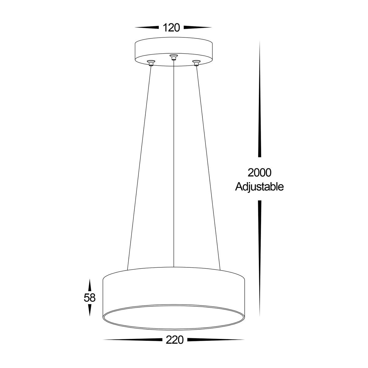 HV5892T-PDT Dimensions