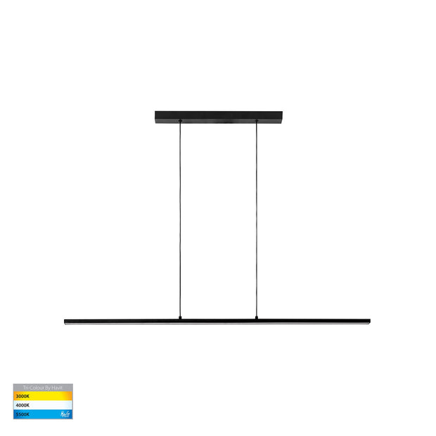 HV6005T-BLK - Proline Black 1200mm Slim LED Pendant