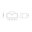 HV8027 - Concept LED Plaster Light