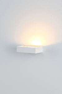 Thumbnail for Sunrise Small Plaster Wall Light in Cool white