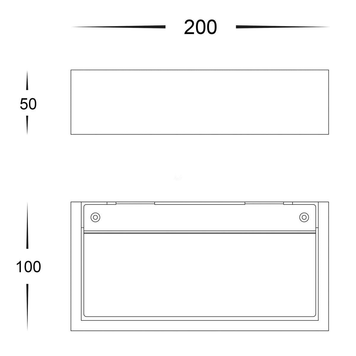 HV8070 Dimensions