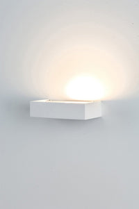 Thumbnail for Sunrise Large Plaster Wall Light in Warm white