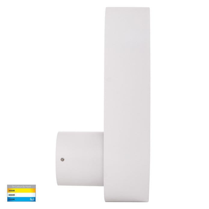 HV8080T-WHT - Ovale White Wall Light