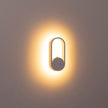 HV8080T-WHT - Ovale White Wall Light