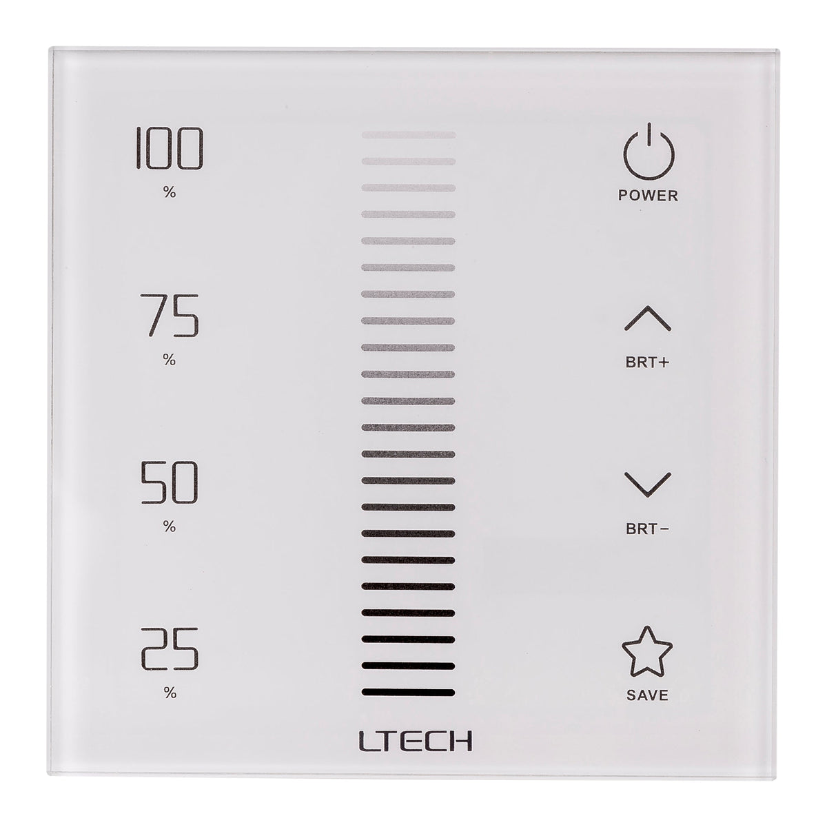 HV9101-EX1S - Single Colour LED Strip Touch Panel Controller
