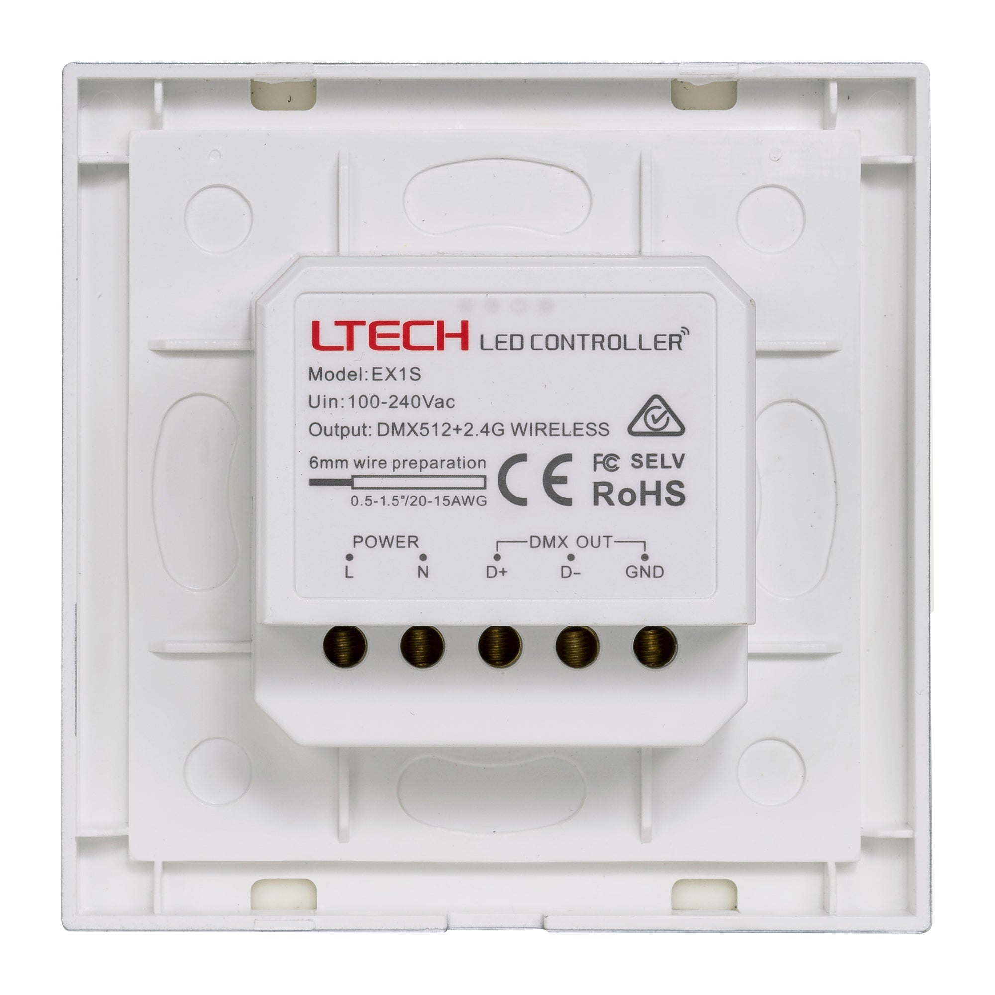 HV9101-EX1S - Single Colour LED Strip Touch Panel Controller