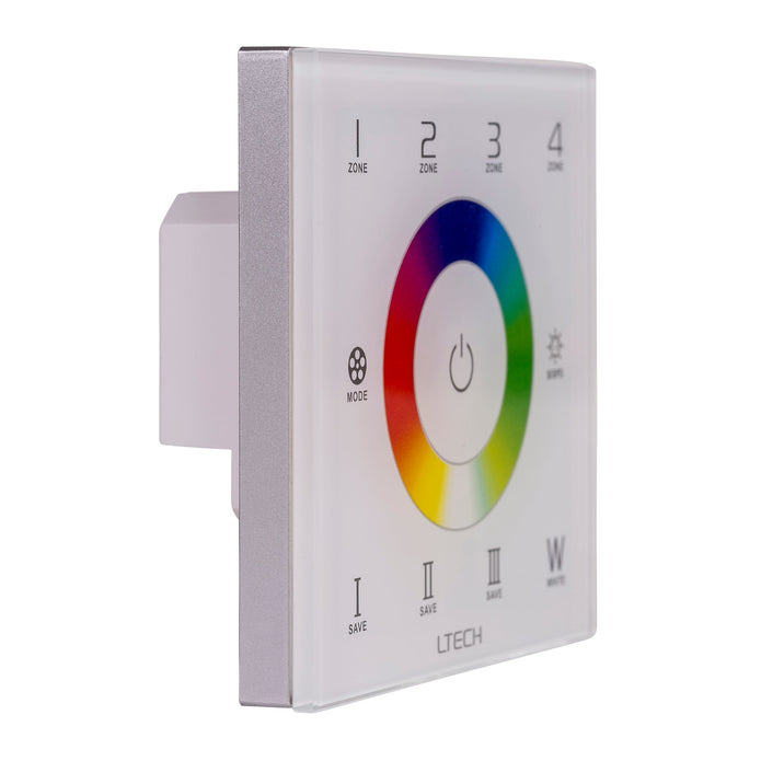HV9101-EX8S - RGBC or RGBW Zone RF LED Strip Touch Panel Controller