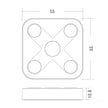 HV9101-ZB-5C - Zigbee LED Touch Controller