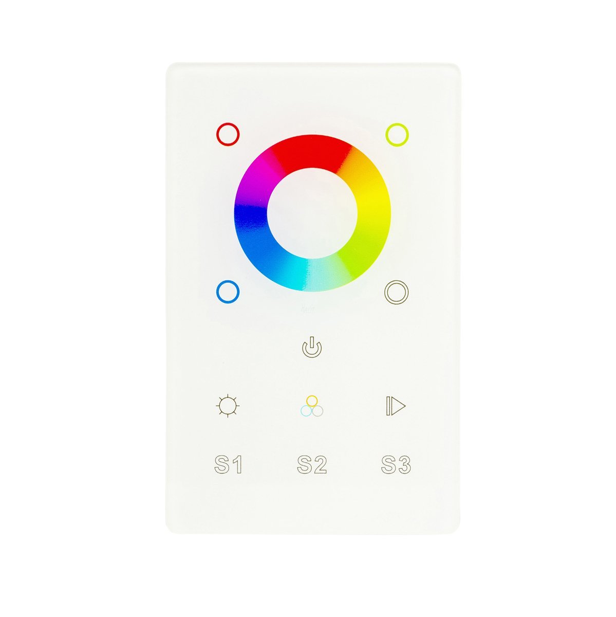 Zigbee RGBW Dimming LED Strip Touch Panel Controller