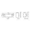HV9102-M4+M4-5A - RGBC/W LED Strip Remote Controller