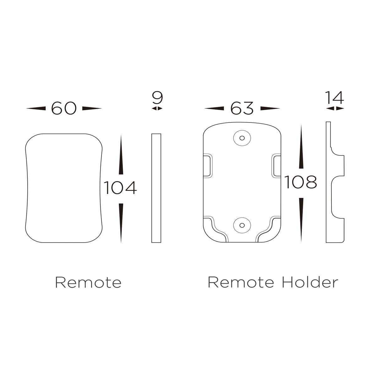 HV9102-SPI-R9 - RGB SPI Remote Controller