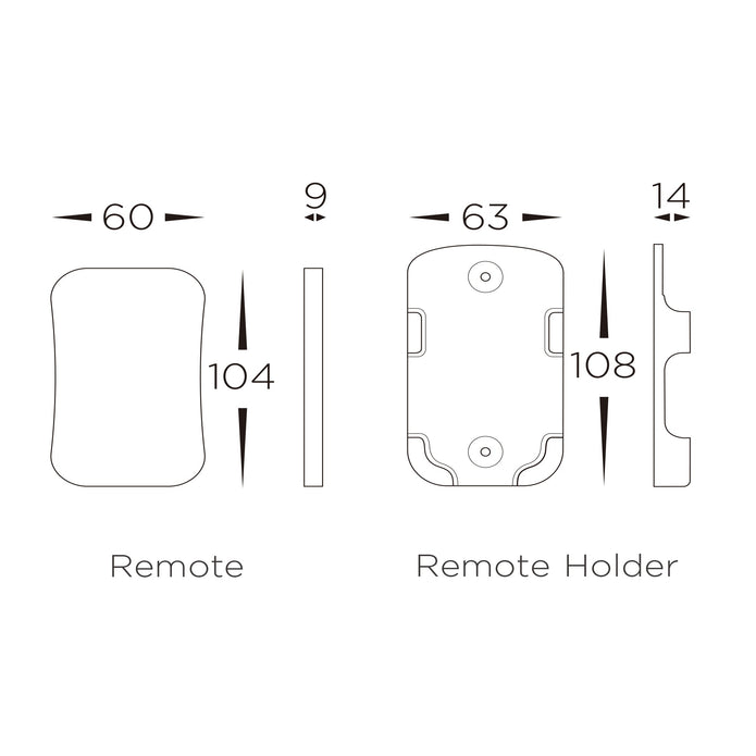 HV9102-SPI-R9 - RGB SPI Remote Controller