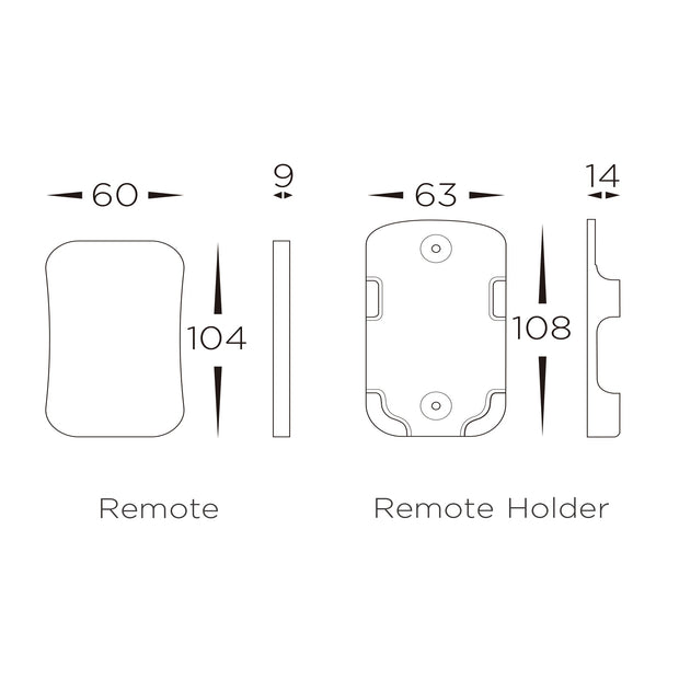 HV9102-SPI-R9 - RGB SPI Remote Controller