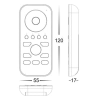 Thumbnail for HV9102-ZB-RGBWREM Dimensions