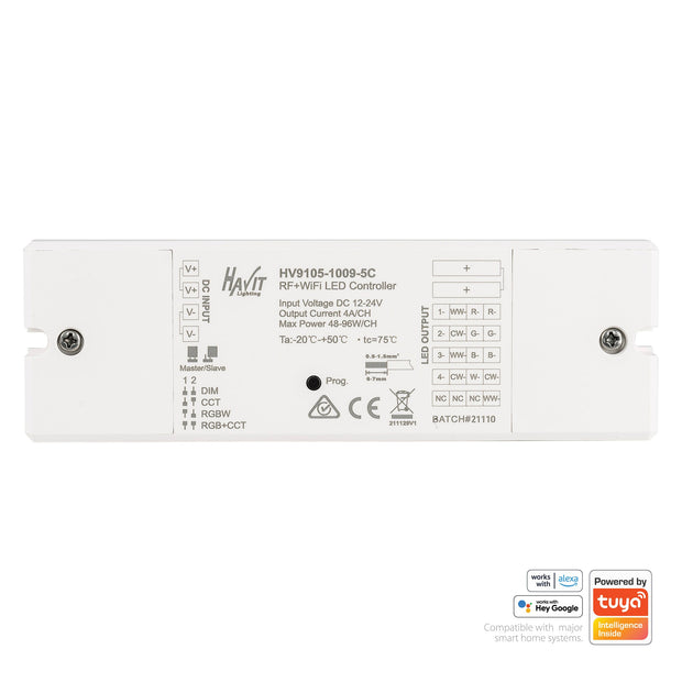 HV9105-1009-5C- WIFI + RF LED Strip Receiver