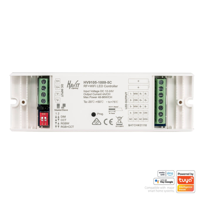HV9105-1009-5C- WIFI + RF LED Strip Receiver