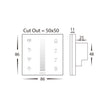 HV9101-EX1S - Single Colour LED Strip Touch Panel Controller