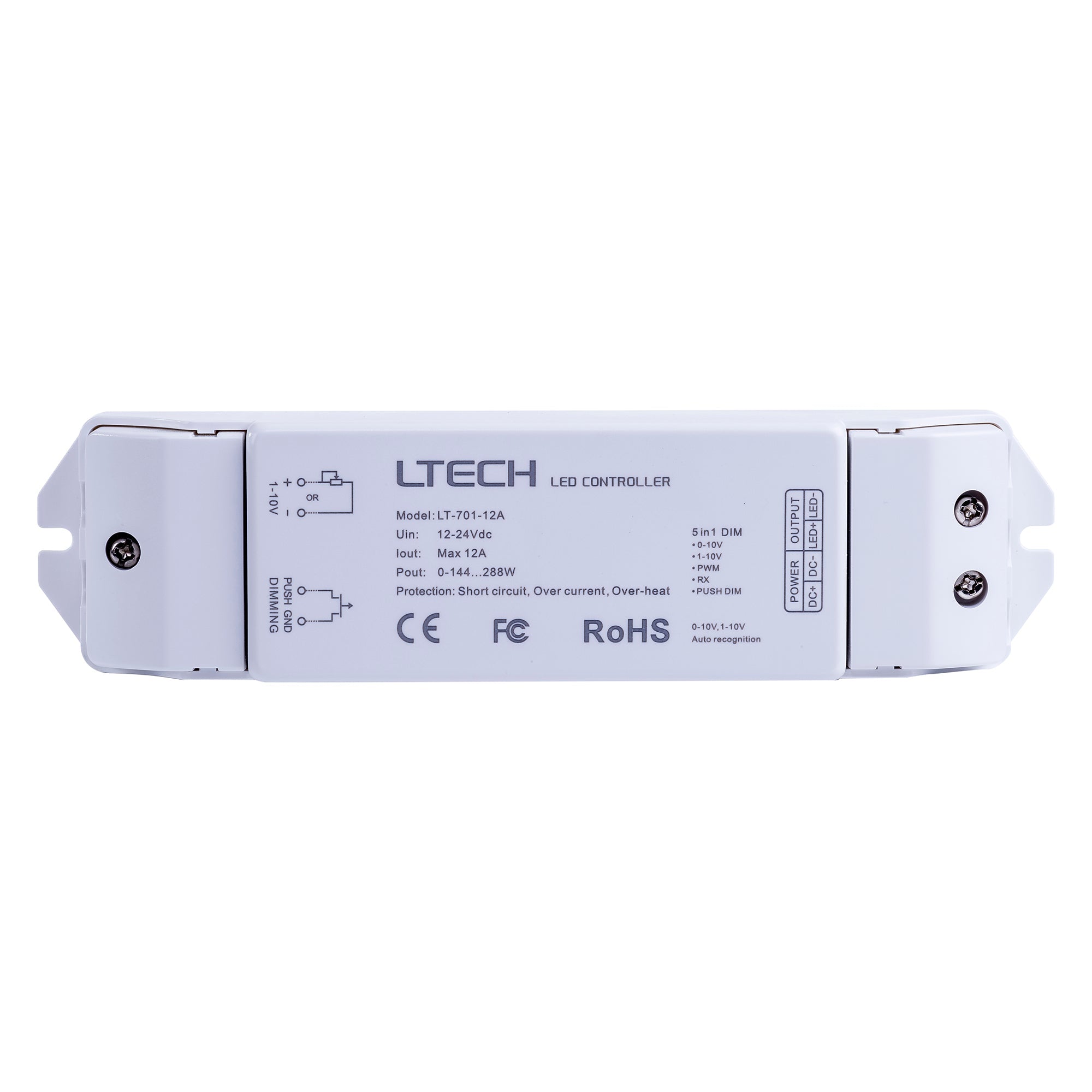 HV9106-LT-701-12A - 0-1/10V LED Strip Controller
