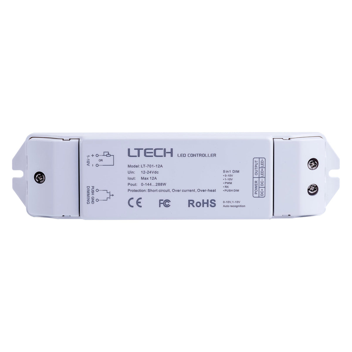 HV9106-LT-701-12A - 0-1/10V LED Strip Controller