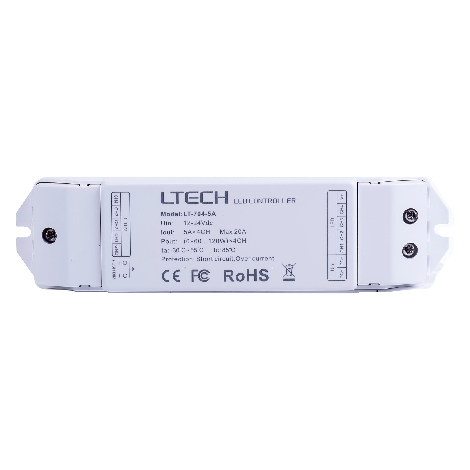 HV9106-LT-704-5A - 0-1/10V RGBW LED Strip Controller