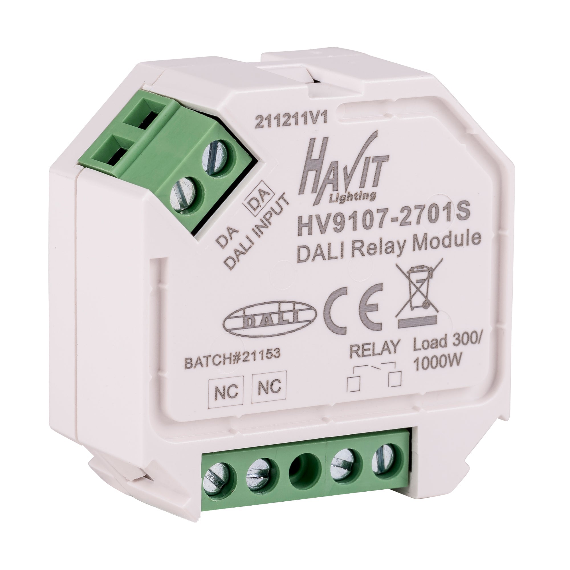 HV9107-2701S-N - Dali On-Off Relay Module