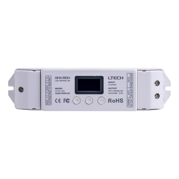 HV9109-LT-811-12A - DMX Single Colour LED Strip Controller