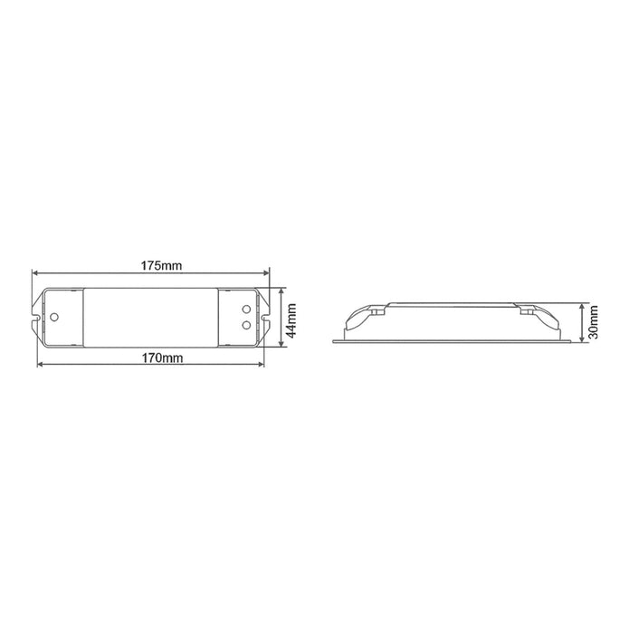 HV9109-LT-811-12A - DMX Single Colour LED Strip Controller