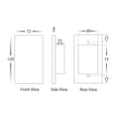 HV9210-1 - Wifi Single Gang Black Wall Switch