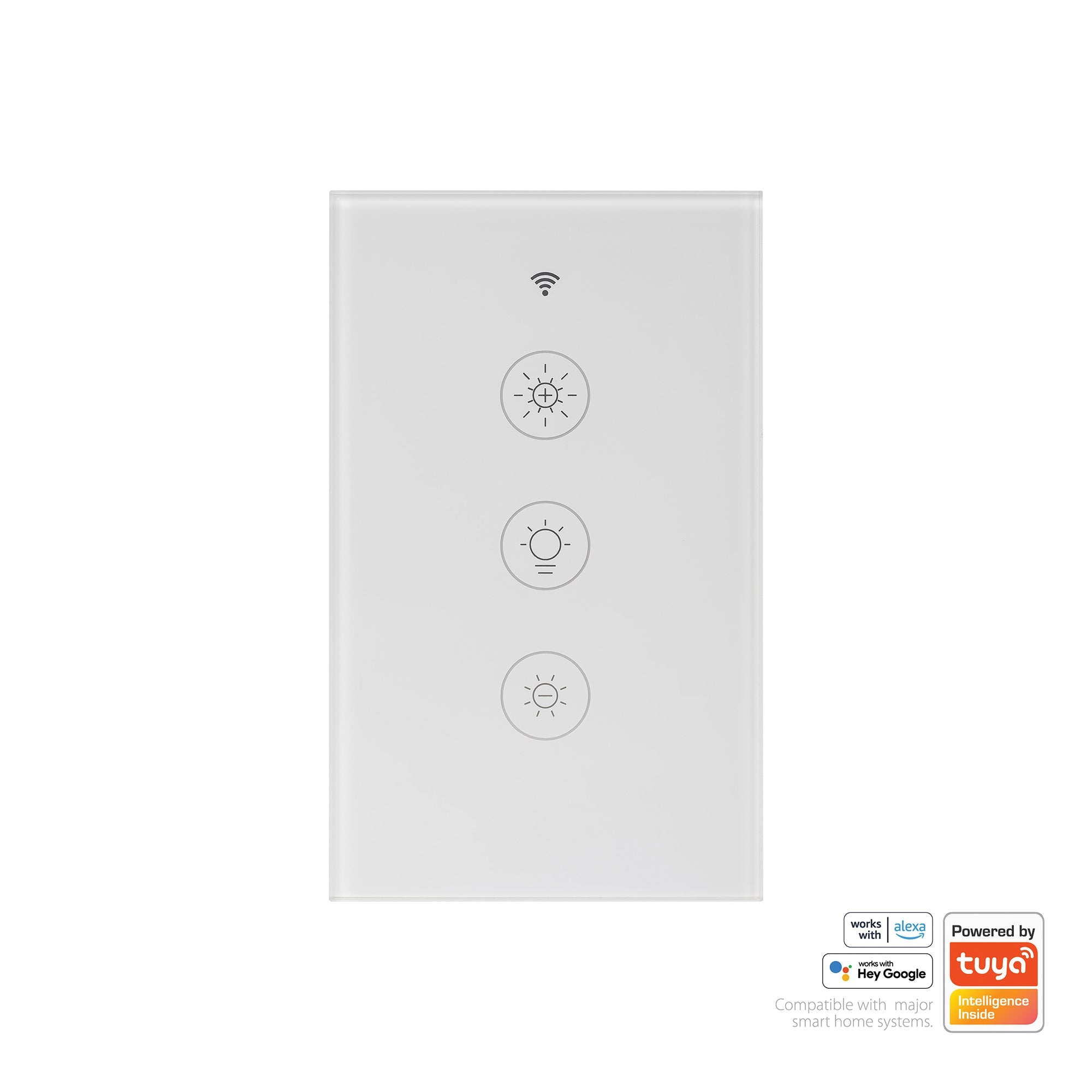 HV9111 - Wifi Single Gang White Dimmer Wall Switch