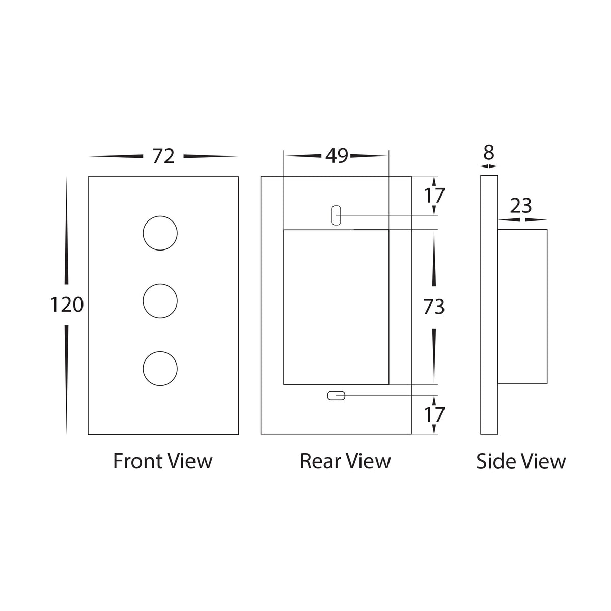 HV9115 - White Wifi Fan Controller
