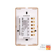 HV9120-4 - Wifi 4 Gang White with Gold Trim Wall Switch