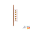 HV9120-4 - Wifi 4 Gang White with Gold Trim Wall Switch