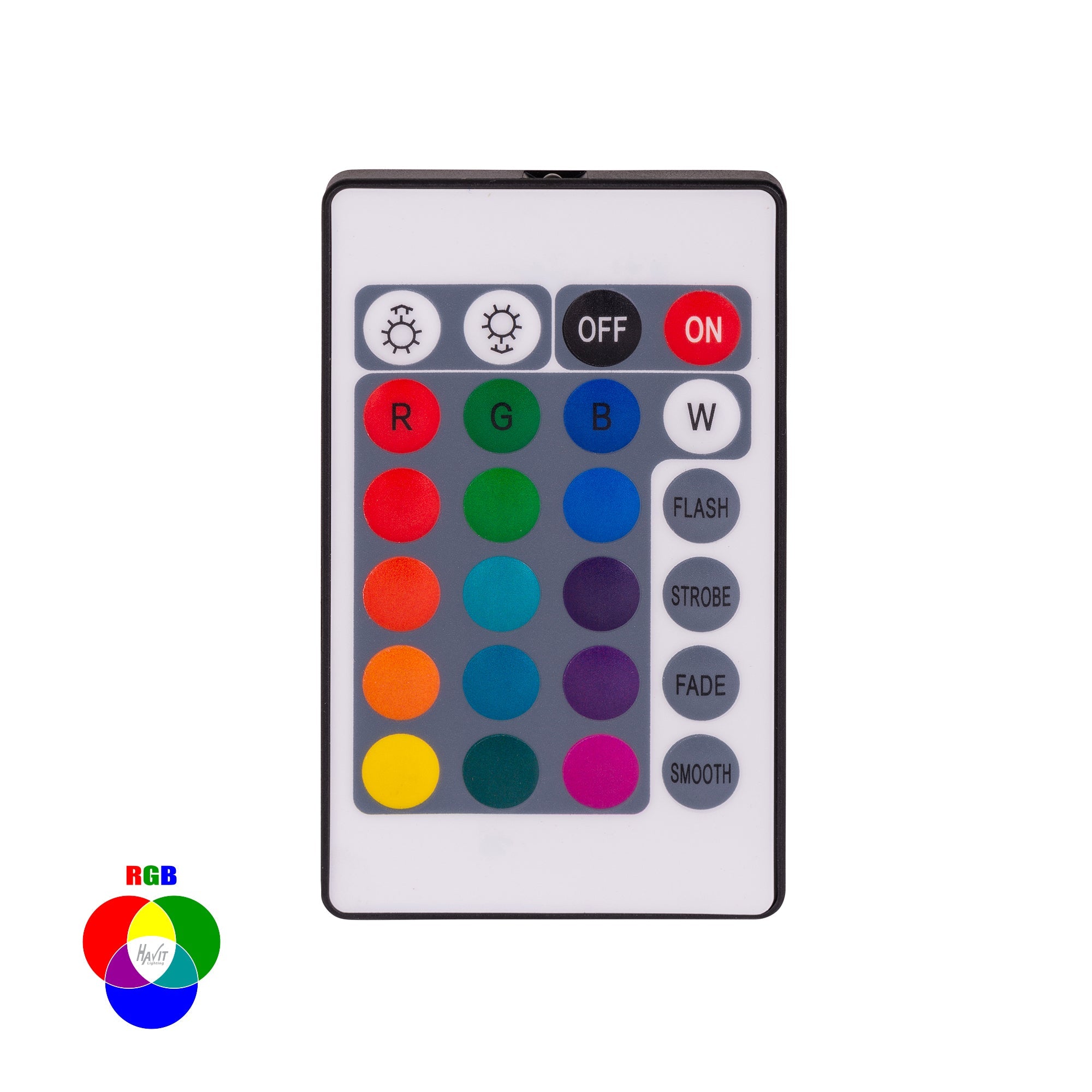 HV95021-12V - 5w MR16 RGB LED Globe Complete with Remote