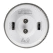 HV5831T-BLK - Lexan Black 9in1 Surface Mounted GU10 LED Downlight