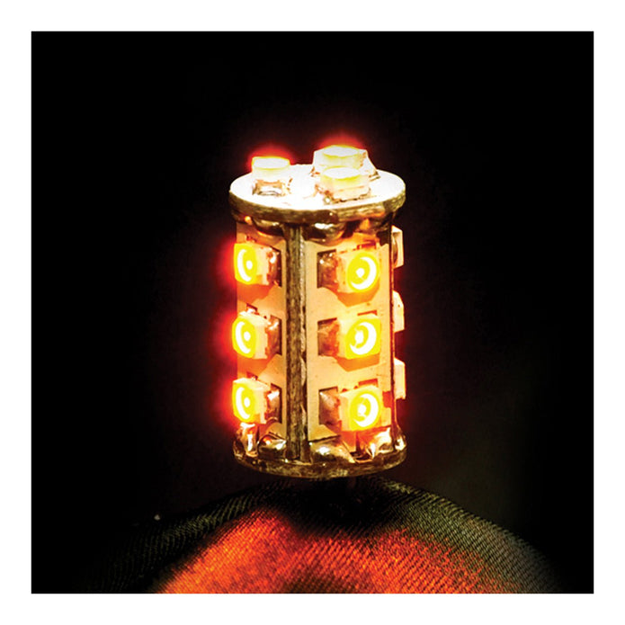 HV9526-HV9528 - 1.4w G4 12v DC LED Coloured Bi Pin Globes