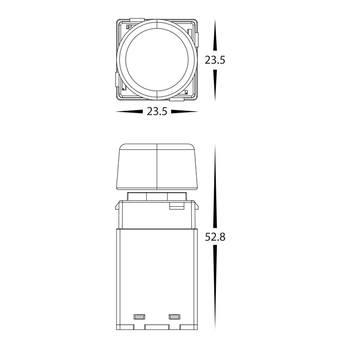 HV9629 - 1-10v LED Dial Dimmer