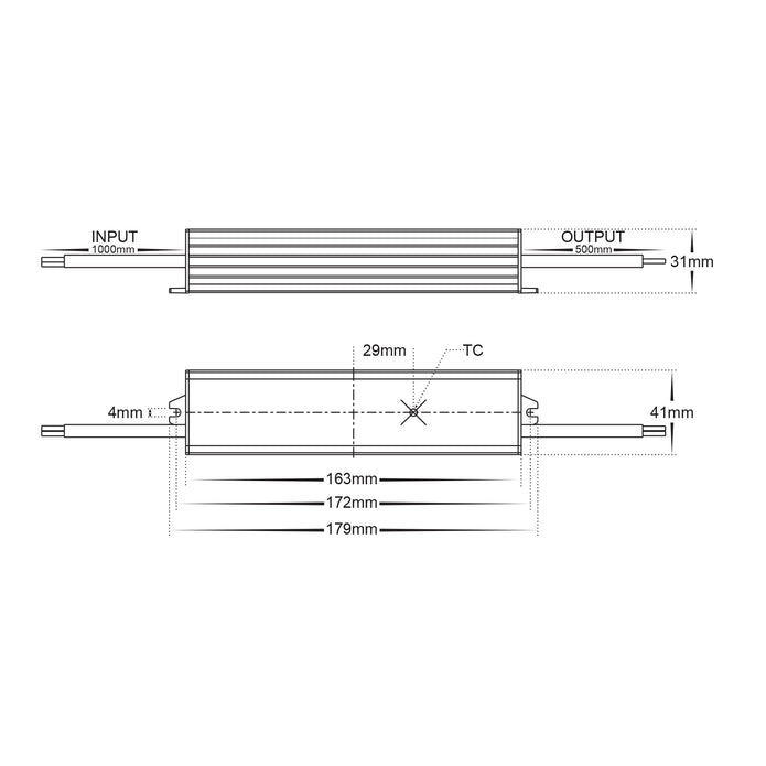 HV9653 - 60w Weatherproof LED Driver