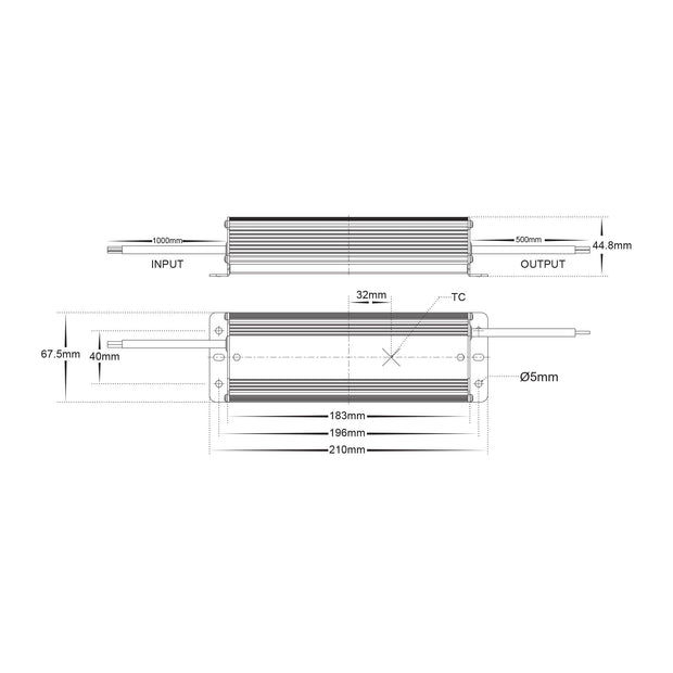 HV9654 - 100w Weatherproof LED Driver