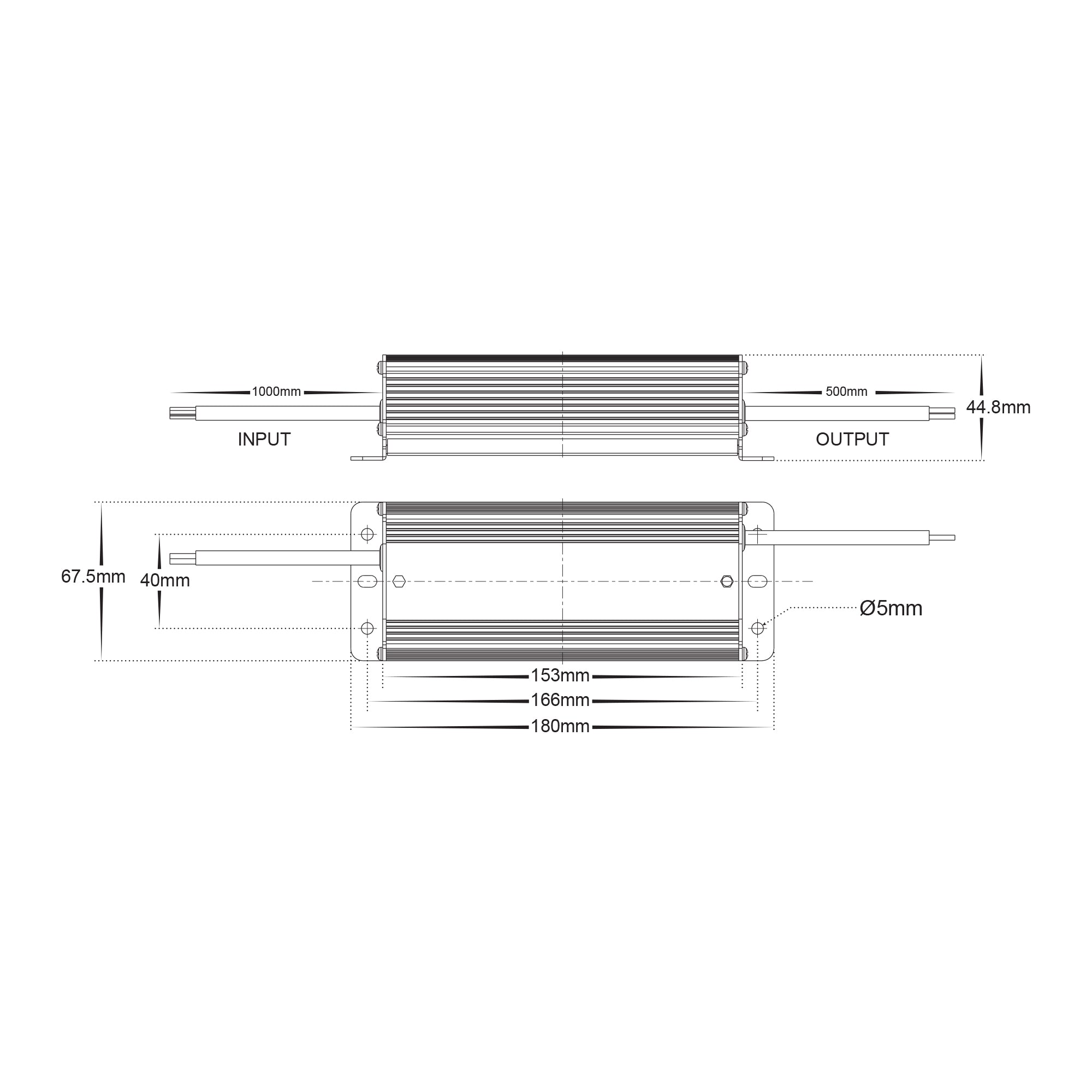 HV9658-60W - 60w Weatherproof LED Driver