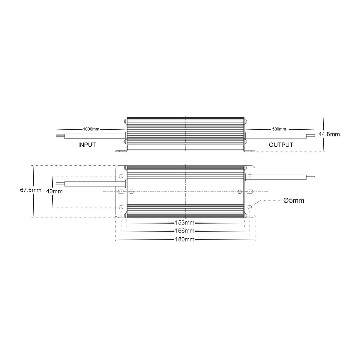 HV9658-60W - 60w Weatherproof LED Driver
