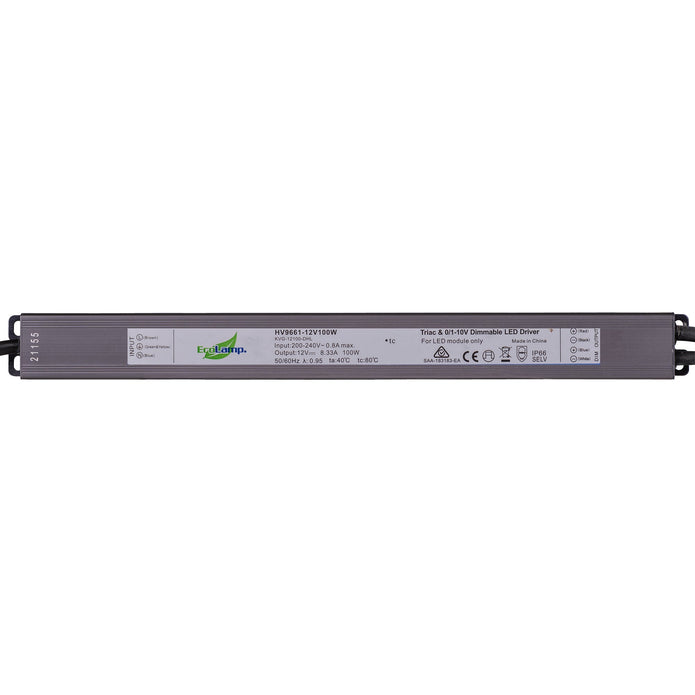 HV9661-100W - 100W Triac + 0-1/10v Dimmable LED Driver