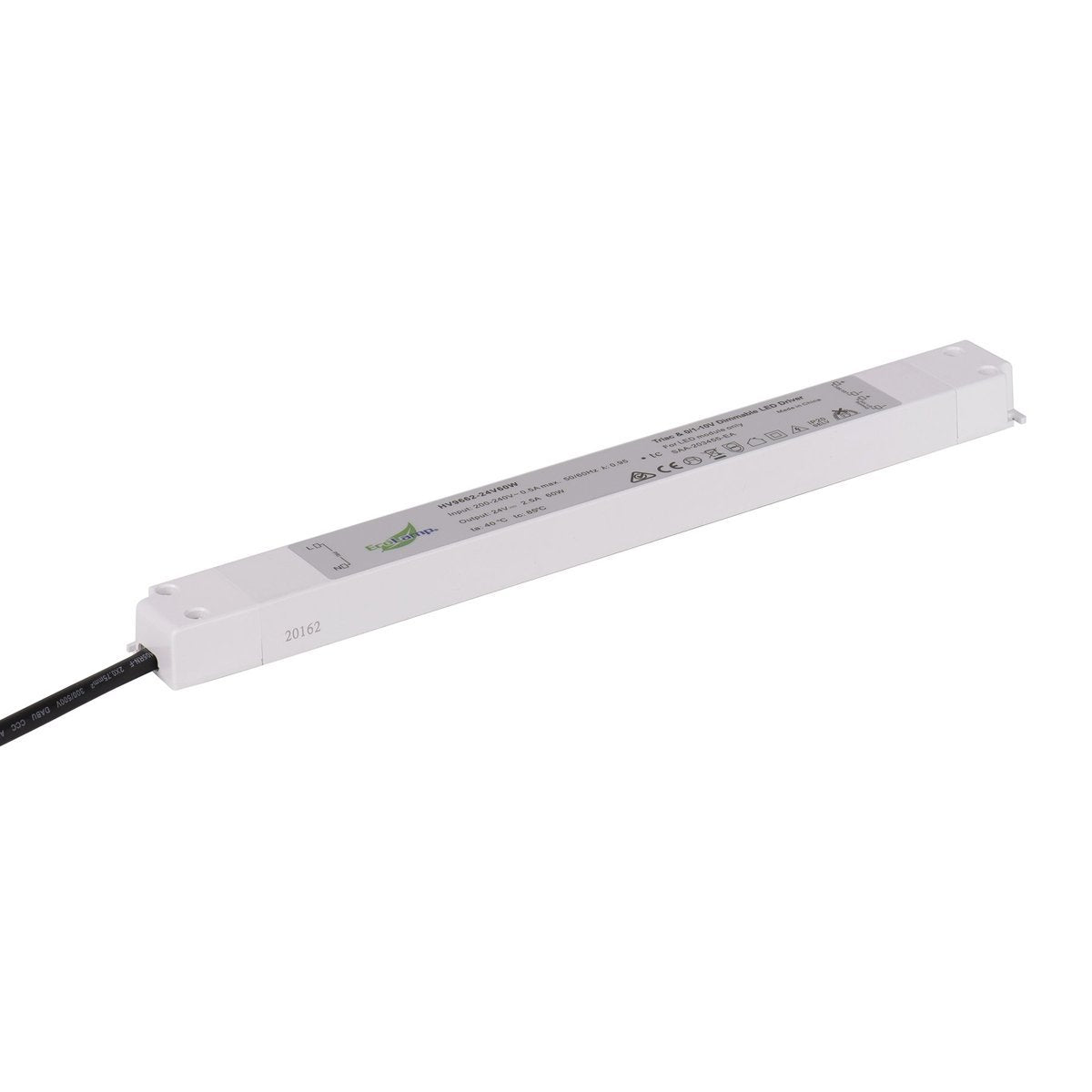 60W Internal Triac + 0-1/10v 2 in 1 Dimmable 12v LED Driver - HV9662-12V60W