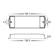 HV96631-12V60W | HV96631-24V60W - 60W Dali 2 + Push Dim Dimmable LED Driver