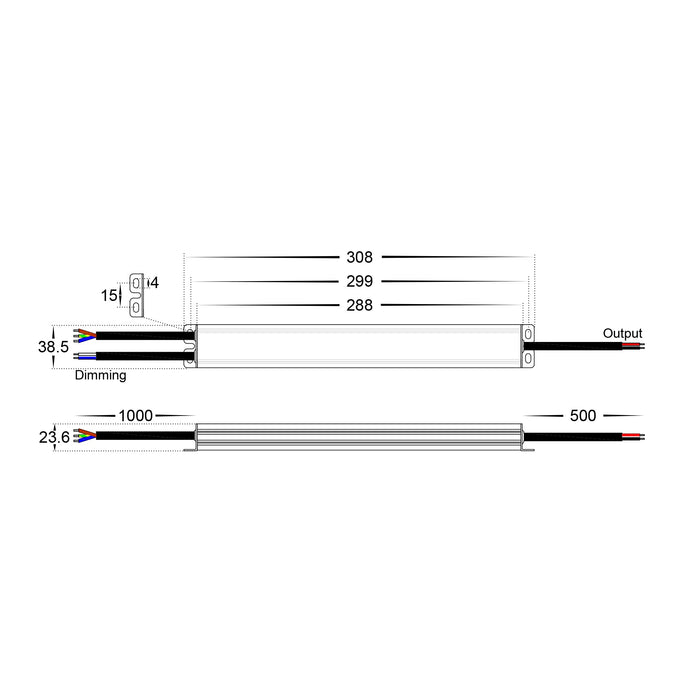 HV96632-60W - 60W Dali 2 + Push Dim Dimmable LED Driver