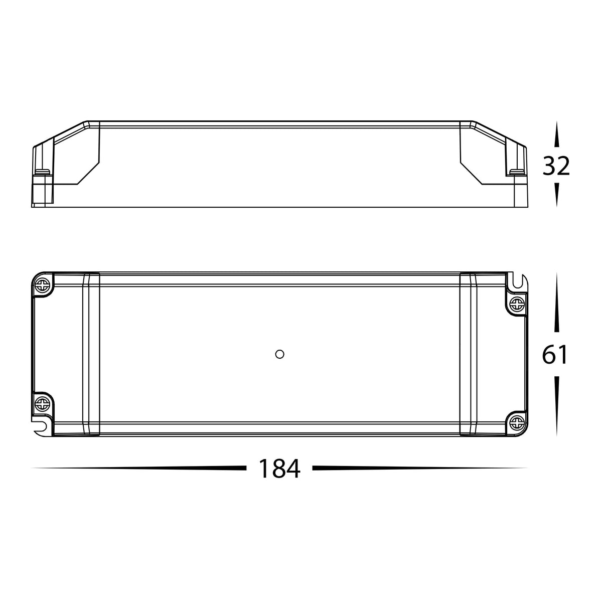 HV9668-12V50W | HV9668-24V50W- 50w Triac Dimmable Indoor LED Driver