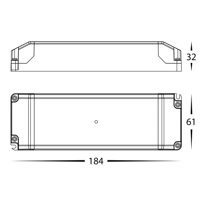 HV9668-12V50W | HV9668-24V50W- 50w Triac Dimmable Indoor LED Driver