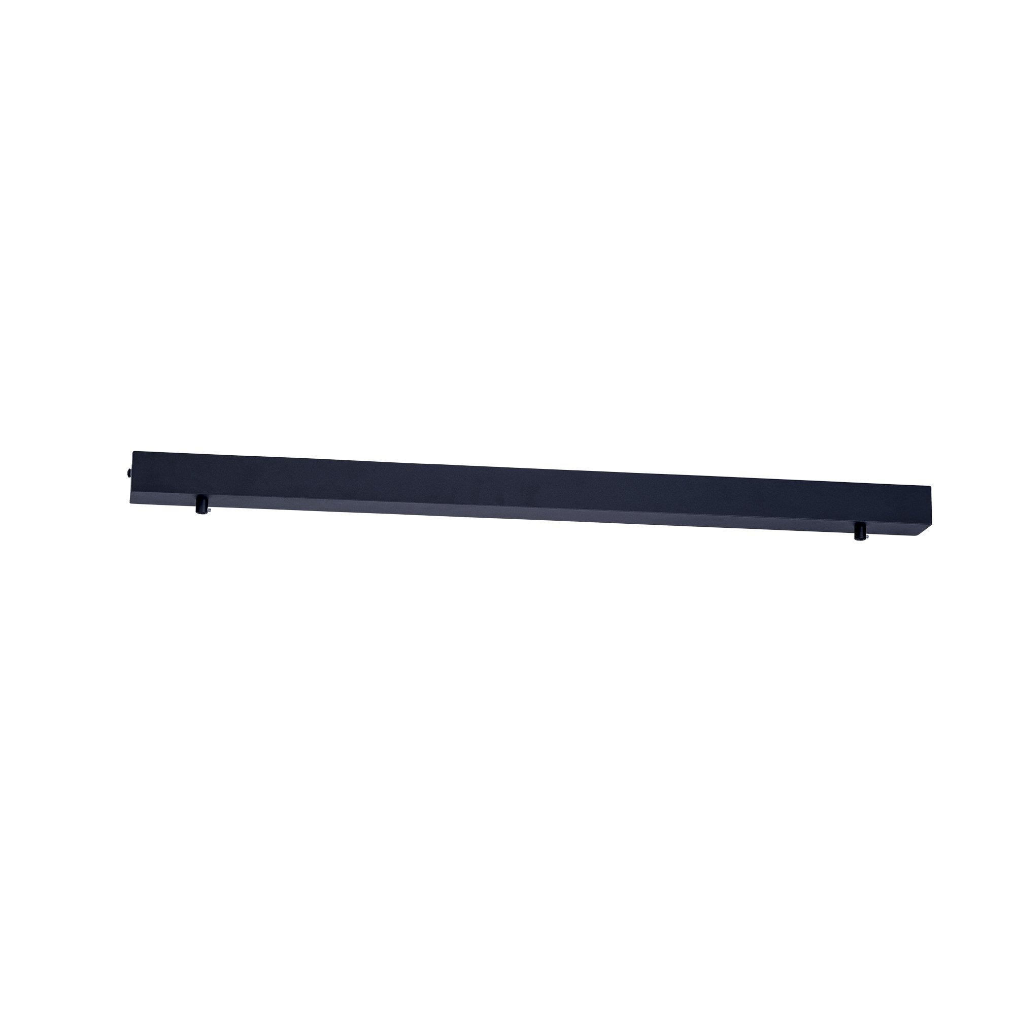 HV9705-5080-BLK - 800mm Rectangle Surface Mounted Black Pendant Canopy